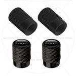 For Leon Racing Flag Emblem 5F MK2 MK3 FR VZ5 Race Flag 4Pcs Aluminum Car Tire Valve lifestyle view