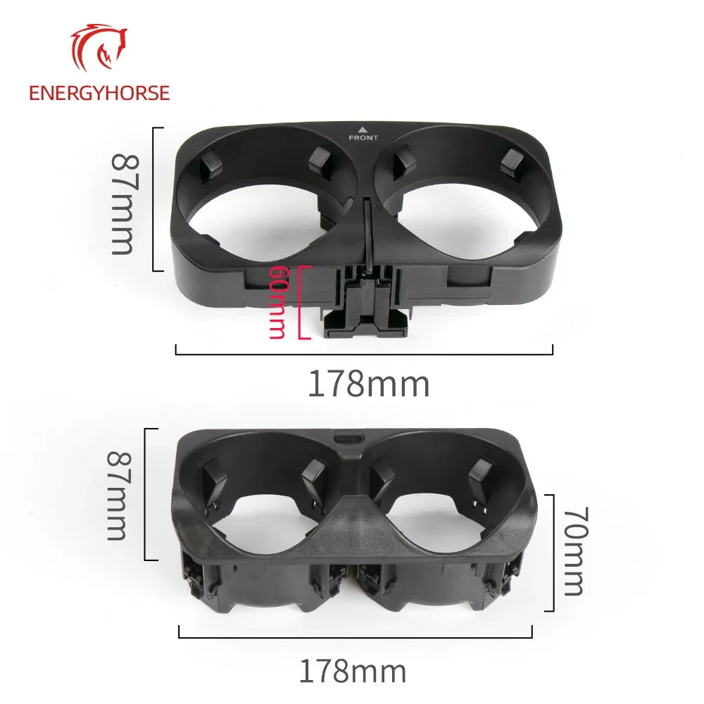 Car Center Console Cup Holder Cup Drink Holder Outer Cover for Mercedes Benz S-Class W221 Interior Accessaries Replacement