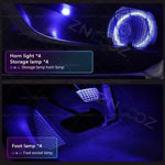 For Audi TT 8J/8S 22in1 RGB Car Interior Ambient Lights | Acrylic Hidden Strip Deco additional angle