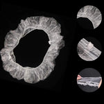 100 Pcs Universal Disposable Transparent Steering Wheel Cover alternate view