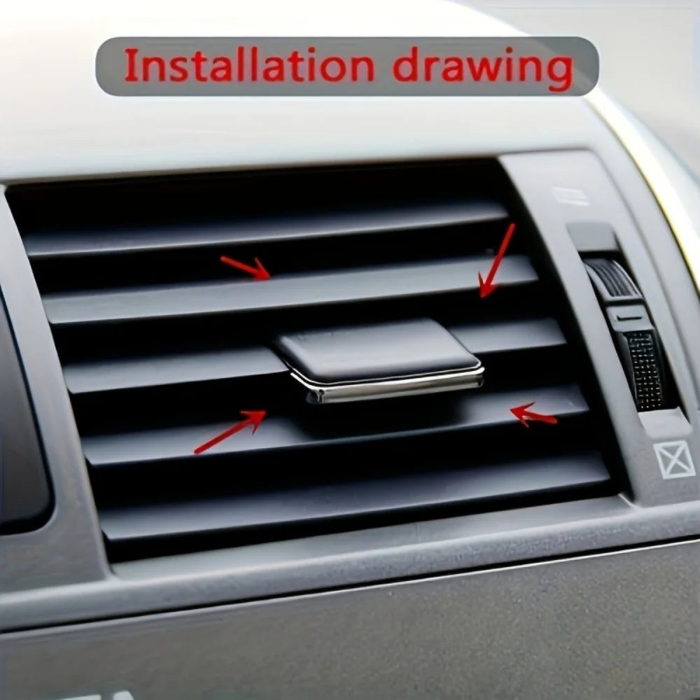 4Pcs Car Air Conditioning Vent Louvre Blade Slice Clip Auto Air Outlet Clamp For Toyota Corolla Styling Accessories Universal