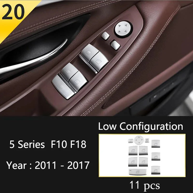 Car Interior Front Reading Lampshade, Lamp Decoration Frame For BMW 5 Series F10 F11 lifestyle view