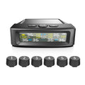 Tire Pressure Monitoring System | 6 Sensor Solar TPMS for Truck RV Bus