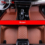 YOGOOGE Custom Car Floor Mats For Nissan Qashqai Auto Carpets Foot Coche Accessorie