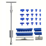 Auto Body Paintless Dent Repair Tool Kit Slide Hammer T-Bar Puller Dent Removal Lifter Tools Car Body Repair Tools for Vehicle