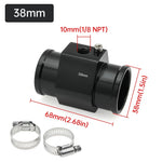 Water Temperature Sensor Adapter | Radiator Hose Gauge Adapter for Car Boat additional angle