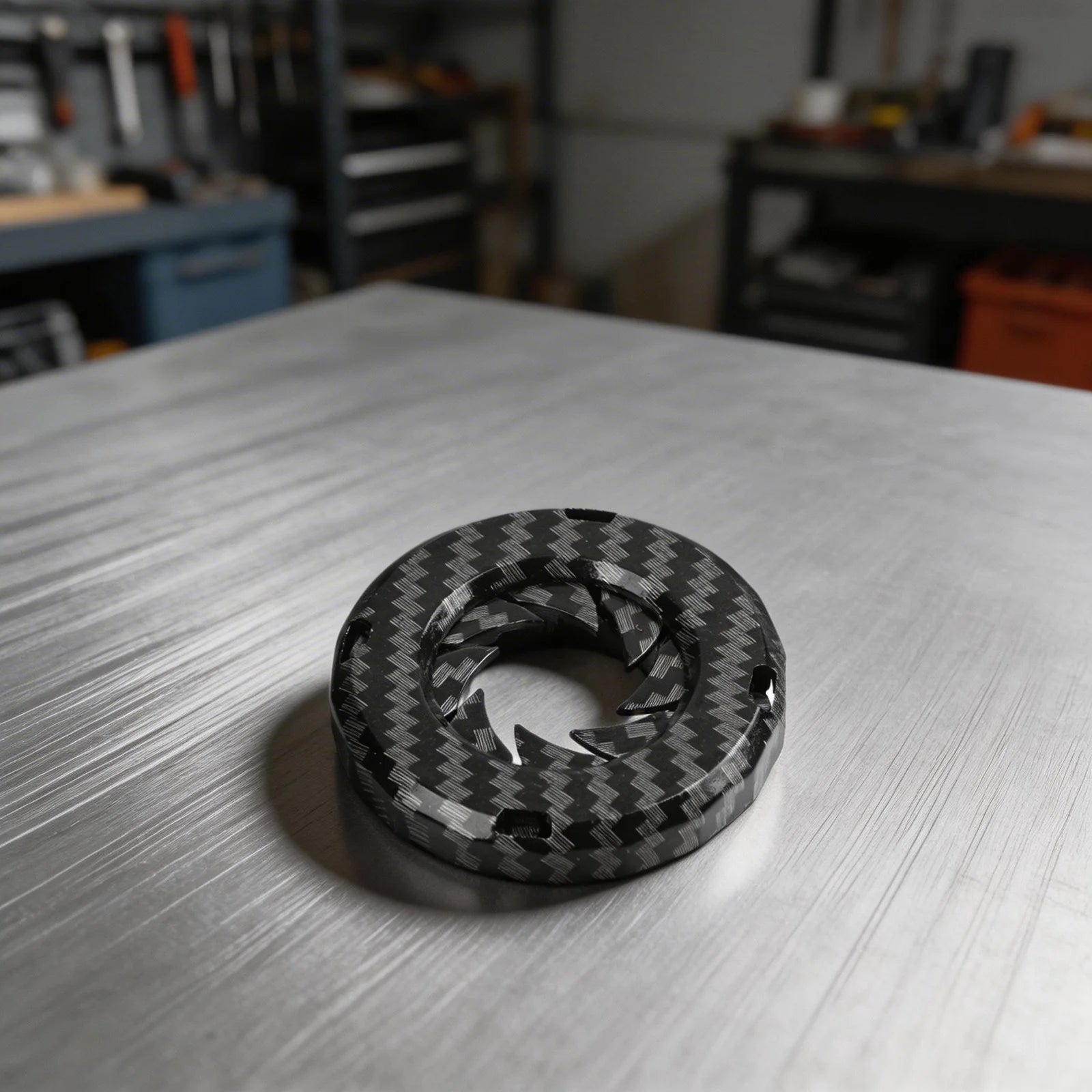 Rotary Engine Start Stop Button Cover With Carbon Fiber Style And Protective Ring For Car Ignition Switch Damage Prevention