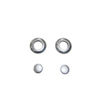 Car Headrest Adjustment Button Sequins Trim For Mercedes Benz C W205 E W213 GLC X25 additional angle