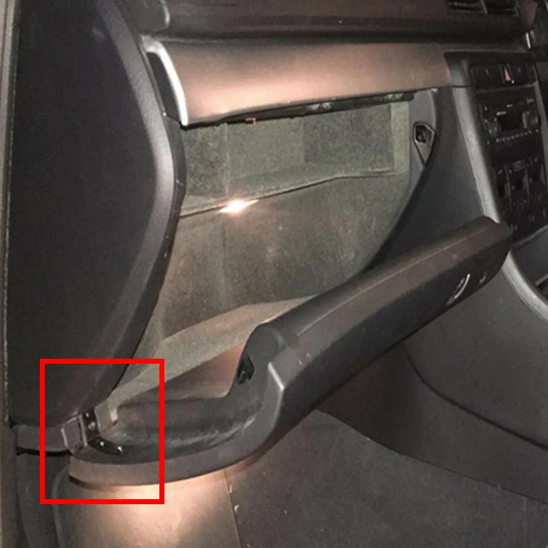 Glove Box Lid Hinge Snapped Repair Fix Kit for Audi A3 SP 8P 2003-2012 Replace Part Numb detail view