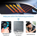 BYD Atto 3 Sun Shade Curtain | UV Protection Magnetic Privacy Sunshade close-up view