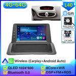 Carplay for Renault Clio 3 2005-2014 | Android 16 GPS Navigation Car Radio with 2K Sc alternate view
