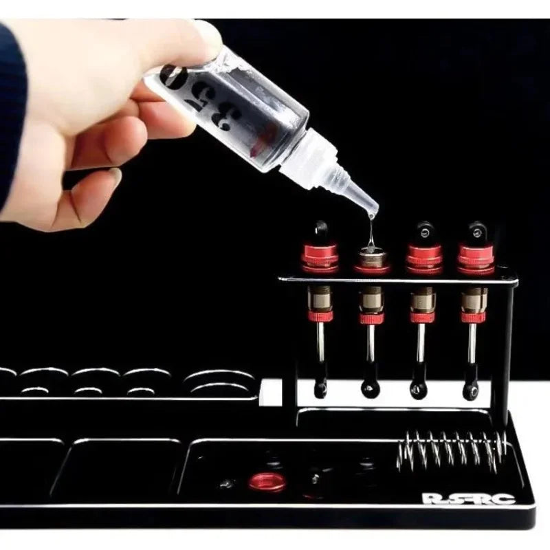 Silicone Shock Absorber Oil for RC Crawler Drift Monster Truck Short-Course close-up view