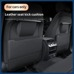 Car Anti-kick Pad Interior Pu Leather Auto Seat Back Protector Pads Anti Scratch Back Seat Organizer Car Accessories