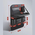 2026 Car Seat Back Organizer Tablet Holder Storage Bag, 1 Pack