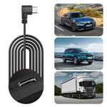 REDTIGER Dash Cam Hardwire Kit USB C PortCar DVR Record Charger Cable Kit 12V- 24V To 5V 4 Fuse Kit