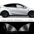 TPU Transparent Film for Tesla Model Y Juniper 2025 | Front Rear Door Car Body Protec lifestyle view