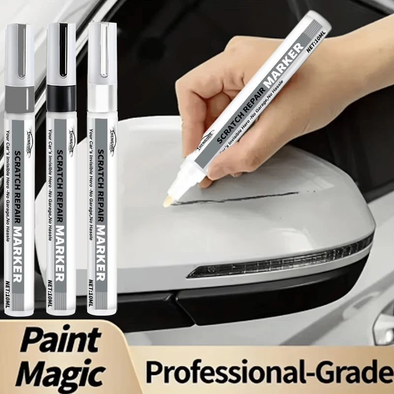 Car Scratch Repair Pen - Self-Use Paint Touch-Up Pen for Cars, Suitable for Repairing Scratches on D