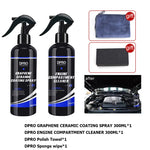 Dpro Graphene Ceramic Car Coating Spray Liquid Glass Waterproof Nano Car Ceramic Hydrophobic Auto Paint Care Car Detailing VM-01