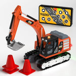 1:64 Metal Remote Control Engineering Car Set detail view