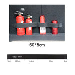 Car Trunk Organizer Elastic Fixing Tape Fire Extinguisher Water Tank Miscellaneous Sto close-up view