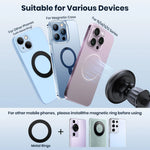 TOPK for Magsafe Car Phone Holder | Powerful Magnetic Car Mount detail view