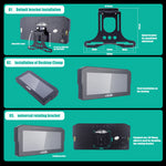 SimRuito Sim Racing Dashboard 10.3 Inch Display | Steering Wheel Dash for PC Simhub close-up view