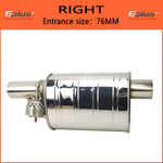 EPLUS Stainless Steel Remote Control Exhaust Vacuum Valve | Variable Silencer for Univ close-up view
