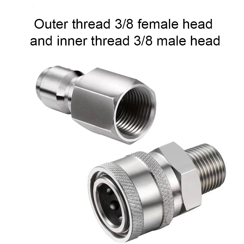 High Pressure Car Wash Water Gun | 3/8 Stainless Steel Quick Connector alternate view