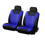 Car Seat Cover Full Set, Universal Butterfly Pattern Embroidery Auto Seat Set alternate view