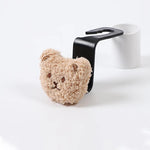 "Cute Cartoon Bear Car Seat Back Hook - Creative Multi-purpose Auto Interior Storag additional angle