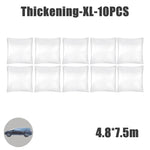 Disposable Transparent Car Cover | Dustproof Rainproof PE Film Protection alternate view