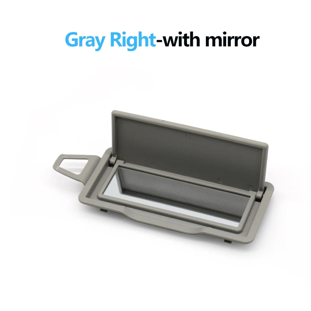 W204 X204 Car Front Sun Visor Mirror Makeup Sun Shade Cosmetic Mirror Cover For Mercedes BENZ C GLK C204 C200 C250 C260 GLK300