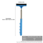Car rearview mirror wiper, telescopic handle car rearview mirror wiper, car glass cle alternate view