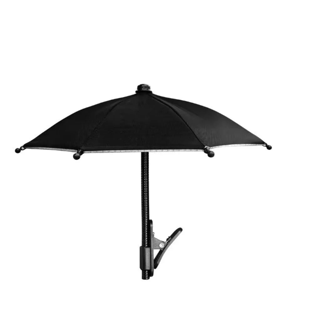 Car Phone Holder With Sunshade and Metal Hose detail view