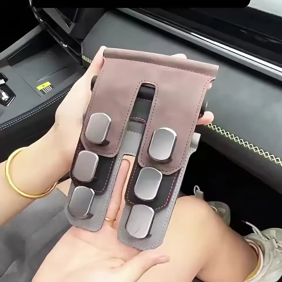 Car Front Passenger Glove Box Hook | Multifunctional Storage alternate view