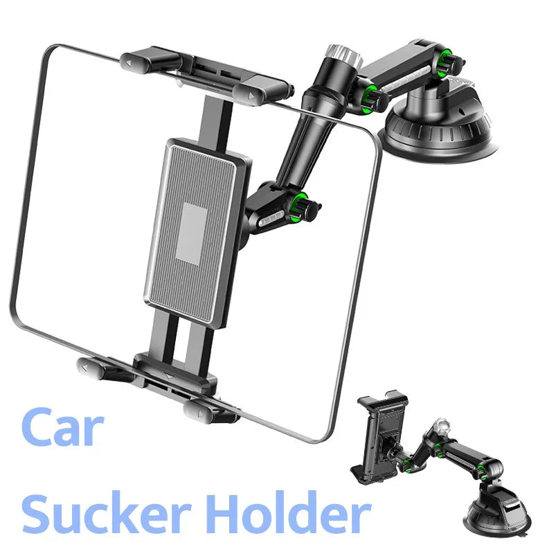 Universal Car Tablet Holder Suction Cup Stand | Dashboard Mount for iPhone Samsung iPad Galaxy
