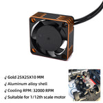 RC Cooling Fan 25mm-50mm 28000 RPM for RC Crawler Motor detail view