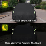 190T Full Car Cover for SUV | Universal Rain Snow All Weather Protection additional angle