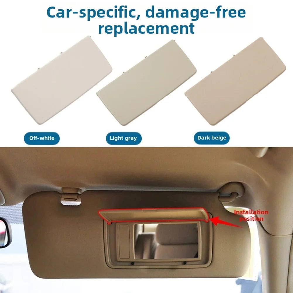 1 Pcs Car Sun Visor Mirror Cover 83280-T0A-H12ZB Fit For Honda CRV 2007-2011 Automotive Interior Accessories