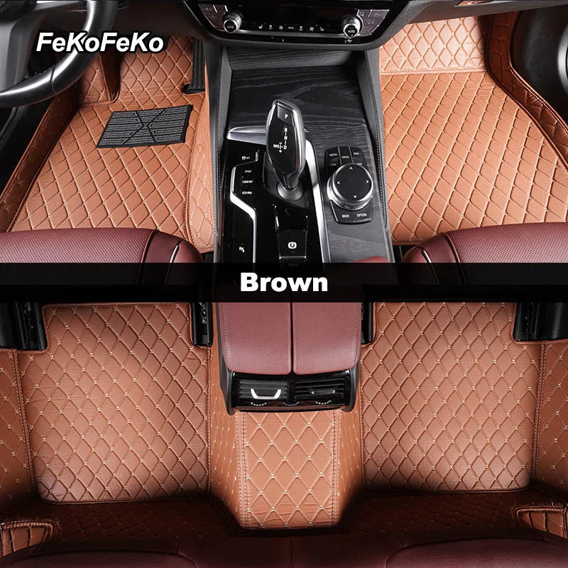 Custom Car Floor Mats For Toyota Corolla 2000-2026 Auto Carpets Foot Coche Accessor additional angle
