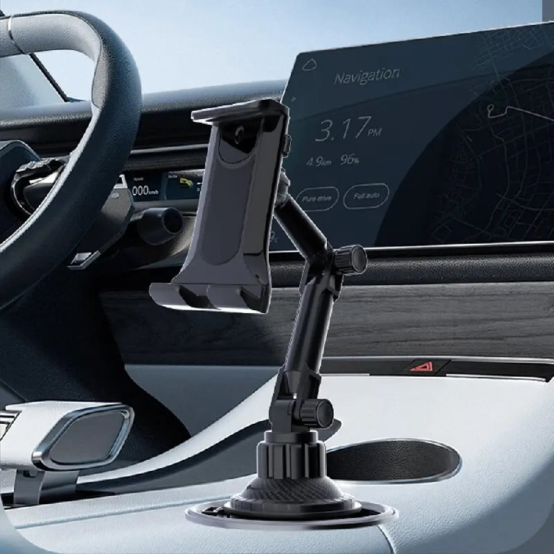 Universal Car Cup Tablet Stand Phone Holder Cellphone Holder Drink Bottle iPad Mount S close-up view
