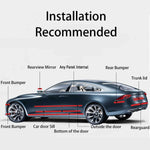 1-6m Carbon Fiber Car Body Vinyl Wrap Matte Accessories Glossy Black Sticker 3D 4D additional angle
