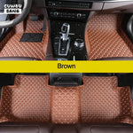 CUWEUSANG Custom Car Floor Mats For Mitsubishi Pajero Sport Auto Carpets Foot Coche Accessorie