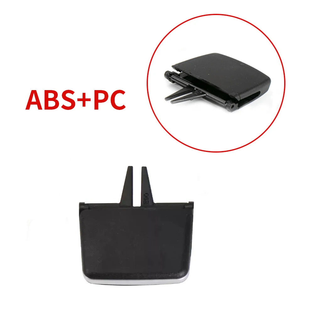 64229220101 Car Front Rear Air Conditioning AC Vent Grille Slider Tab Clip Repair Kit Quick-install model For BMW X5 X6 E70 E71