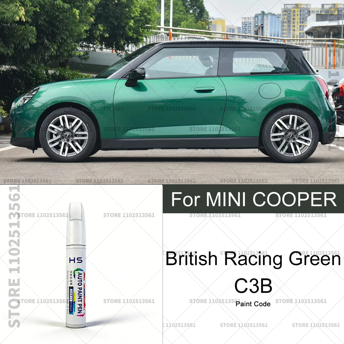 For MINI COOPER Car Paint Repair Pen Touch Up Scratch Remover DIY Auto Accessories Magic detail view