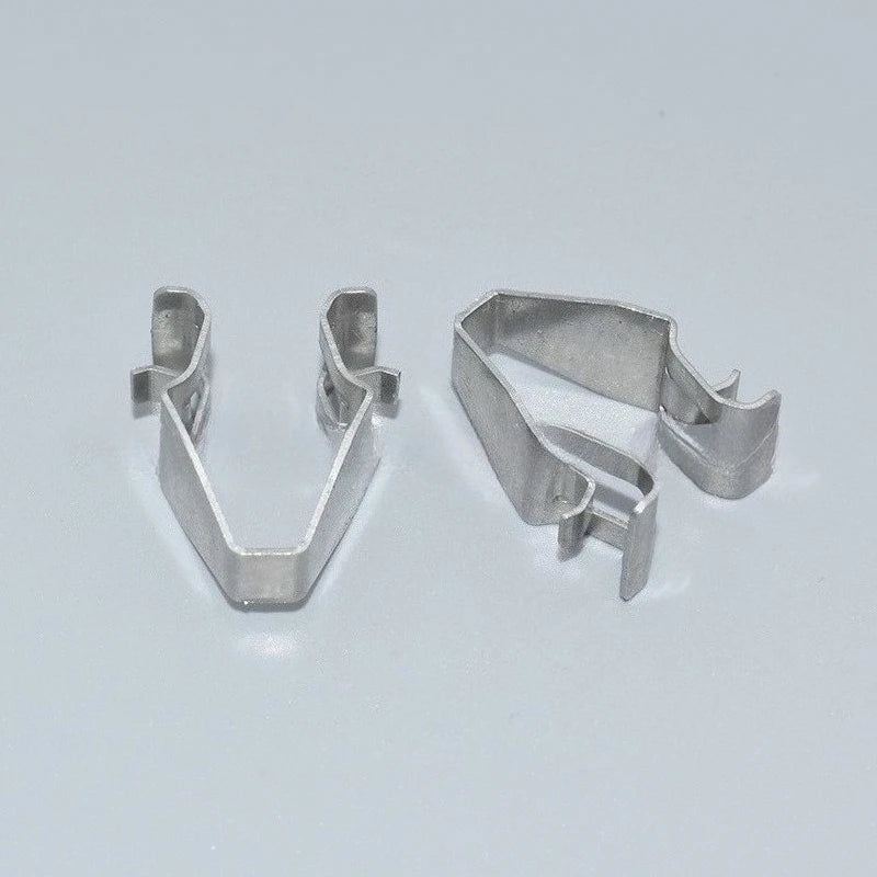10PCS 6R0867633 Car Sun Visor Vanity Mirror Fixing Iron Fastener Clip Bracket for Volkswagen Passat Sagitar Beetle Scirocco