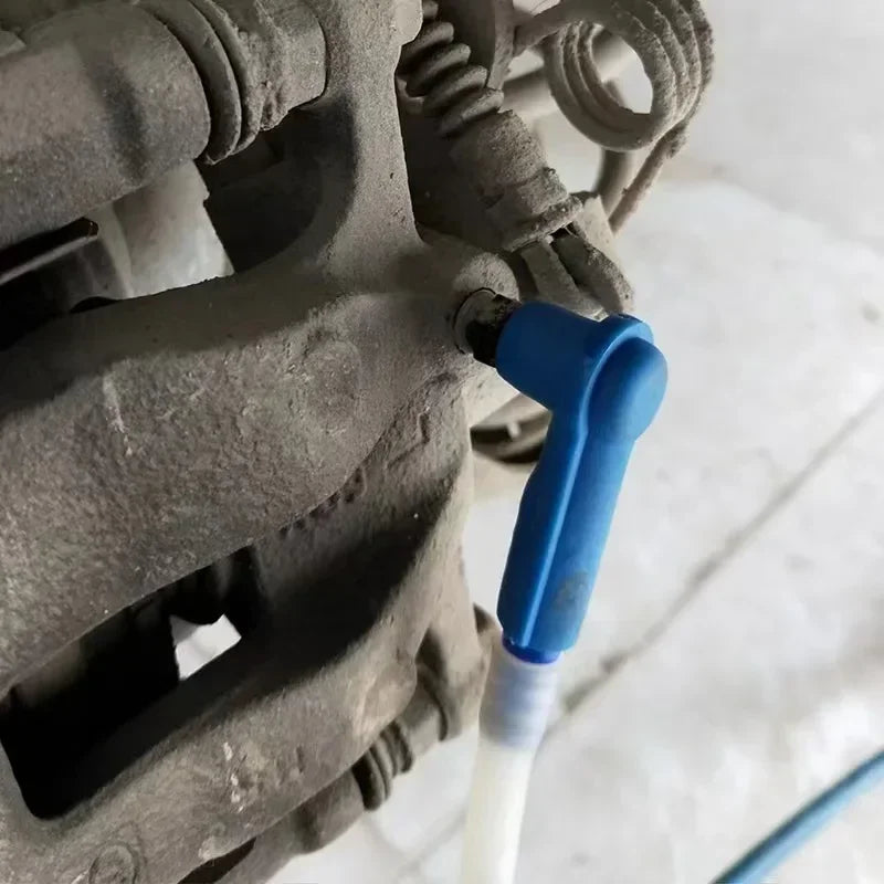 Car Brake Fluid Oil Exchange Pump with 50cm Oil Pumping Hose Empty Drained Oil Bleede lifestyle view