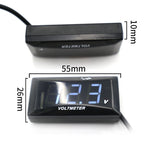 Mini LED Display Digital Voltmeter | DC Voltage Tester with Reverse Connection Protec alternate view
