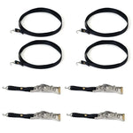 Model Simulation Rope Tensioner Fastening Belt Strap for 1/14 Tamiya Truck 1/10 RC Crawl detail view