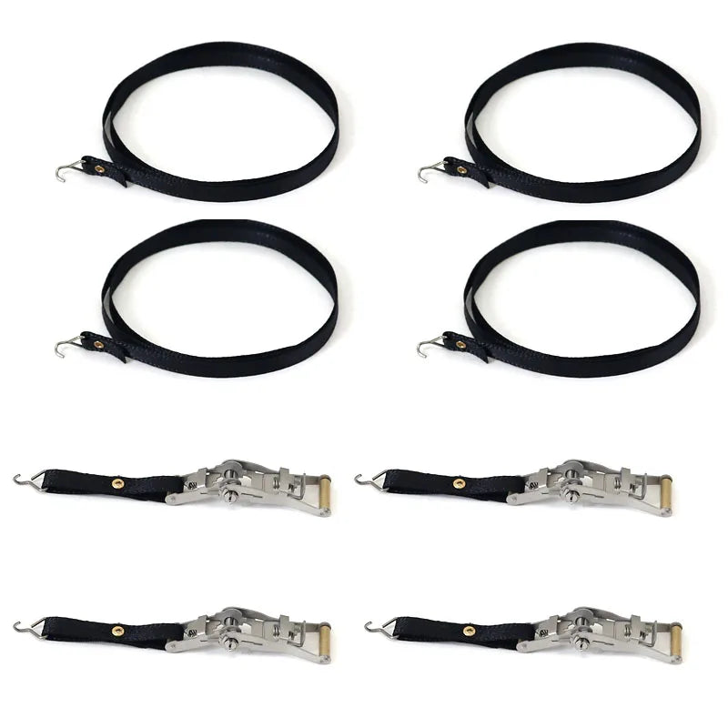 Model Simulation Rope Tensioner Fastening Belt Strap for 1/14 Tamiya Truck 1/10 RC Crawl detail view